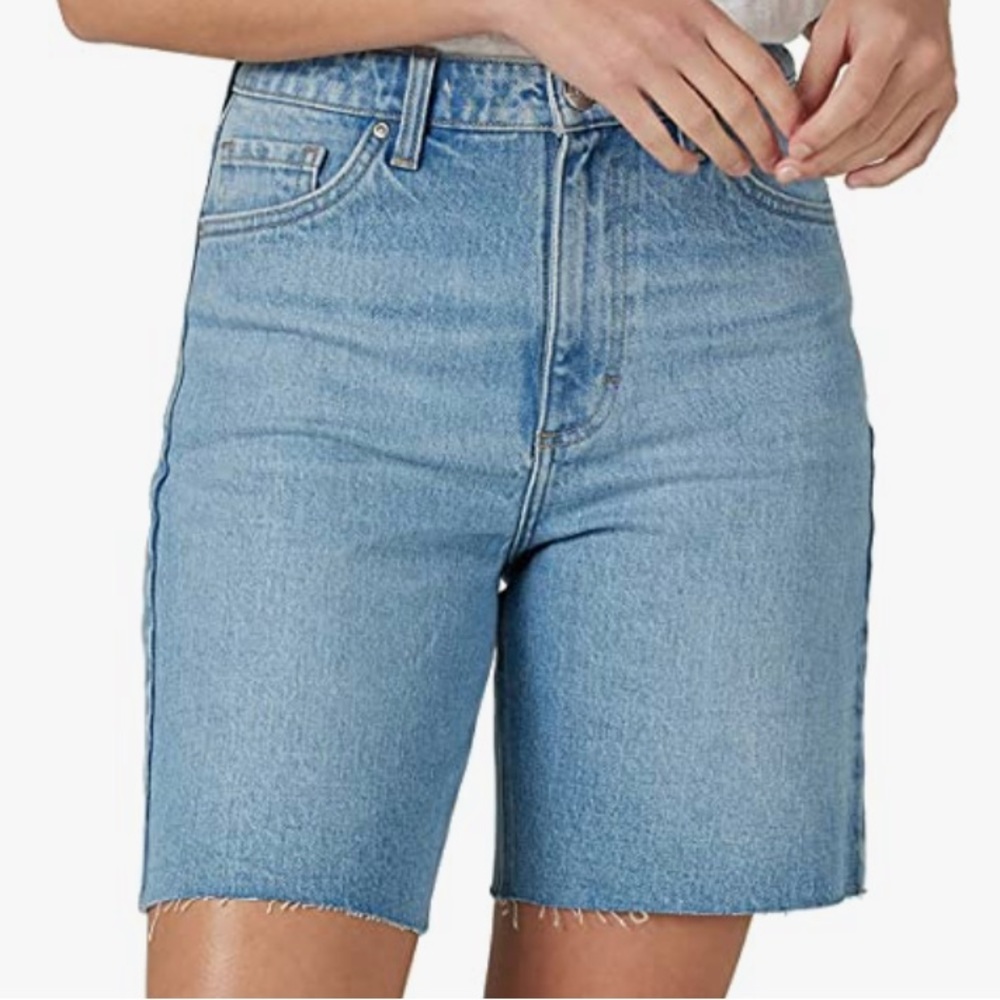 Lee Jeans High Rise Cut-Off Dad Shorts Size 14